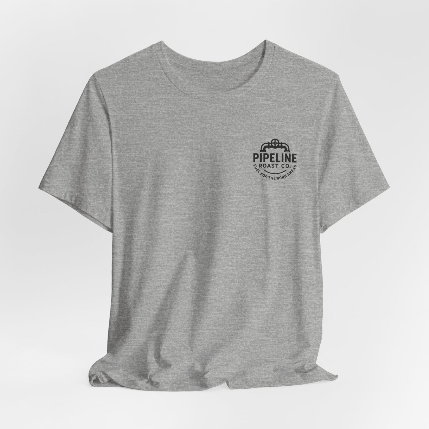 Pipeline Roast Co. Branded Classic Unisex Jersey Short Sleeve Tee - Soft, Breathable Cotton | Bella+Canvas