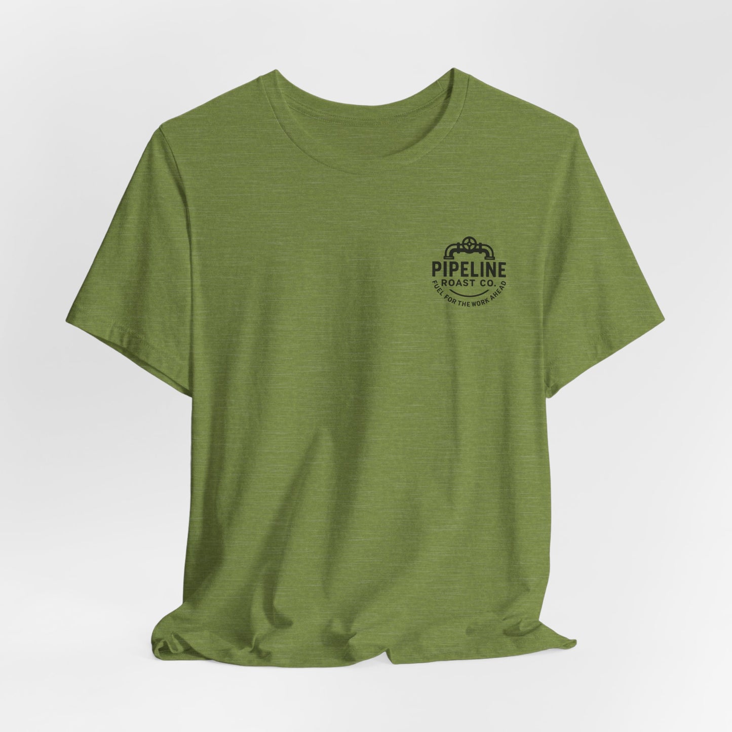 Pipeline Roast Co. Branded Classic Unisex Jersey Short Sleeve Tee - Soft, Breathable Cotton | Bella+Canvas