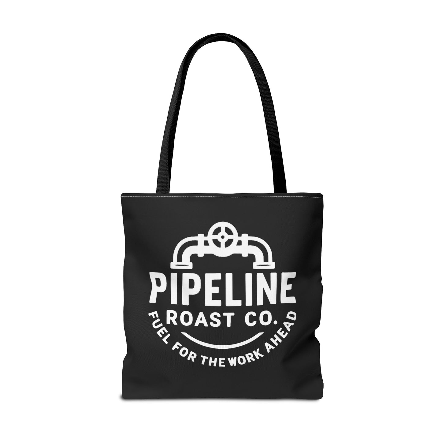 Pipeline Roast Co. 18x18 Branded Tote Bag – Durable Polyester Carryall for Everyday Use