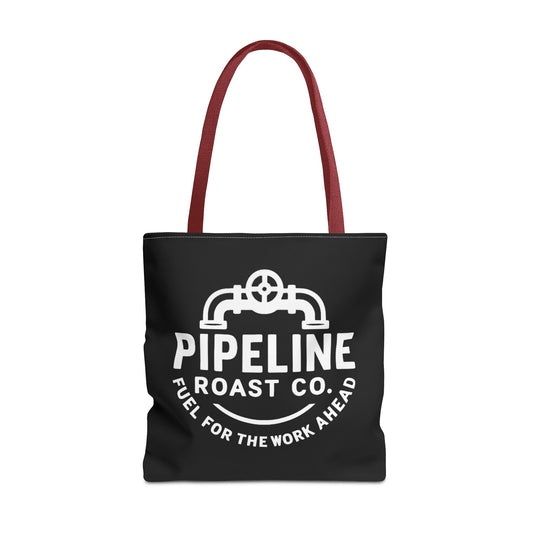 Pipeline Roast Co. 18x18 Branded Tote Bag – Durable Polyester Carryall for Everyday Use