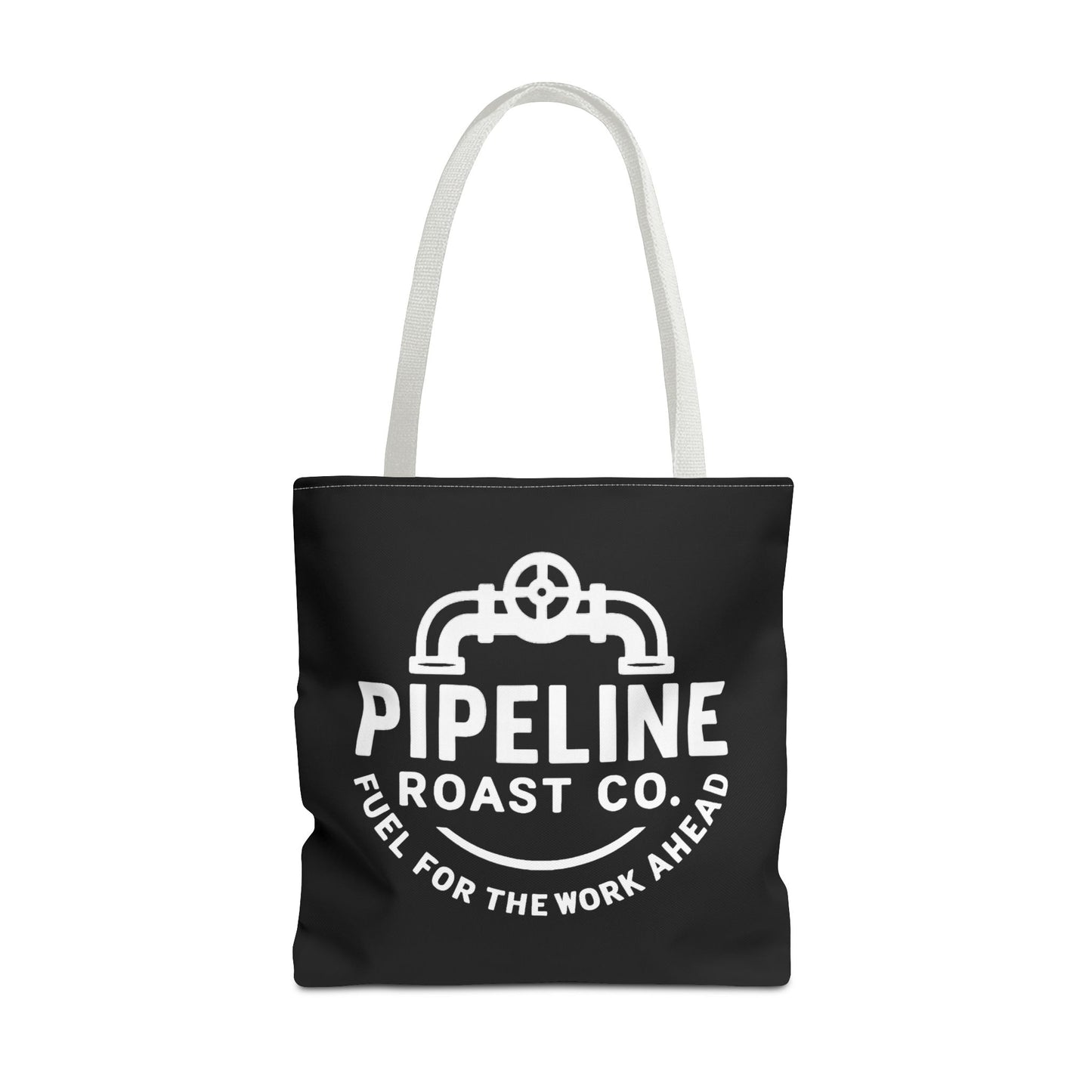 Pipeline Roast Co. 18x18 Branded Tote Bag – Durable Polyester Carryall for Everyday Use