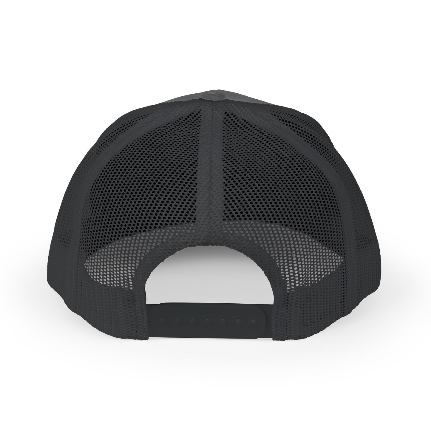 Pipeline Roast Co. Trucker Hat – Snapback Mesh Back Cap with Embroidered Logo, Adjustable Mid-Profile Design