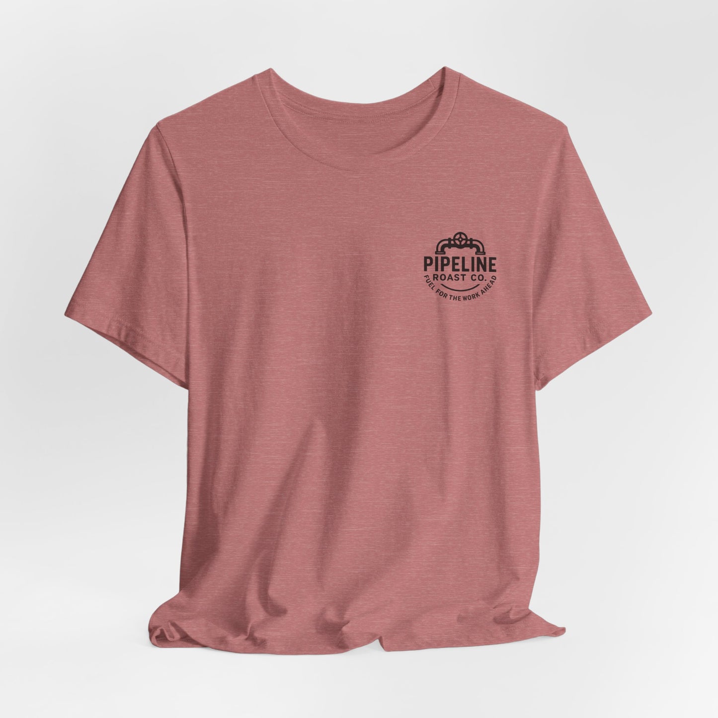 Pipeline Roast Co. Branded Classic Unisex Jersey Short Sleeve Tee - Soft, Breathable Cotton | Bella+Canvas