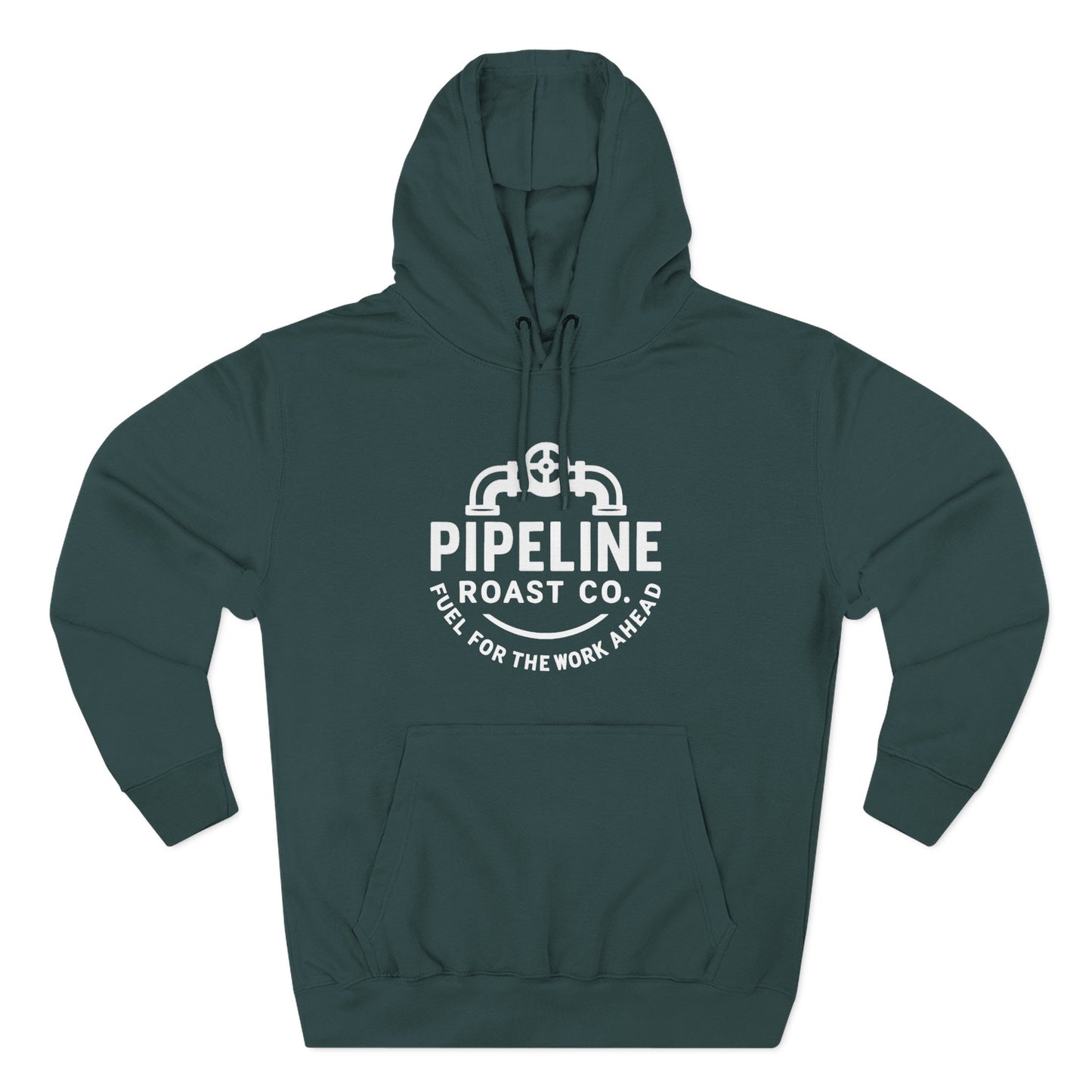 Pipeline Roast Co. Branded Hoodie – Cozy Coffee Hoodie for Hardworking Comfort