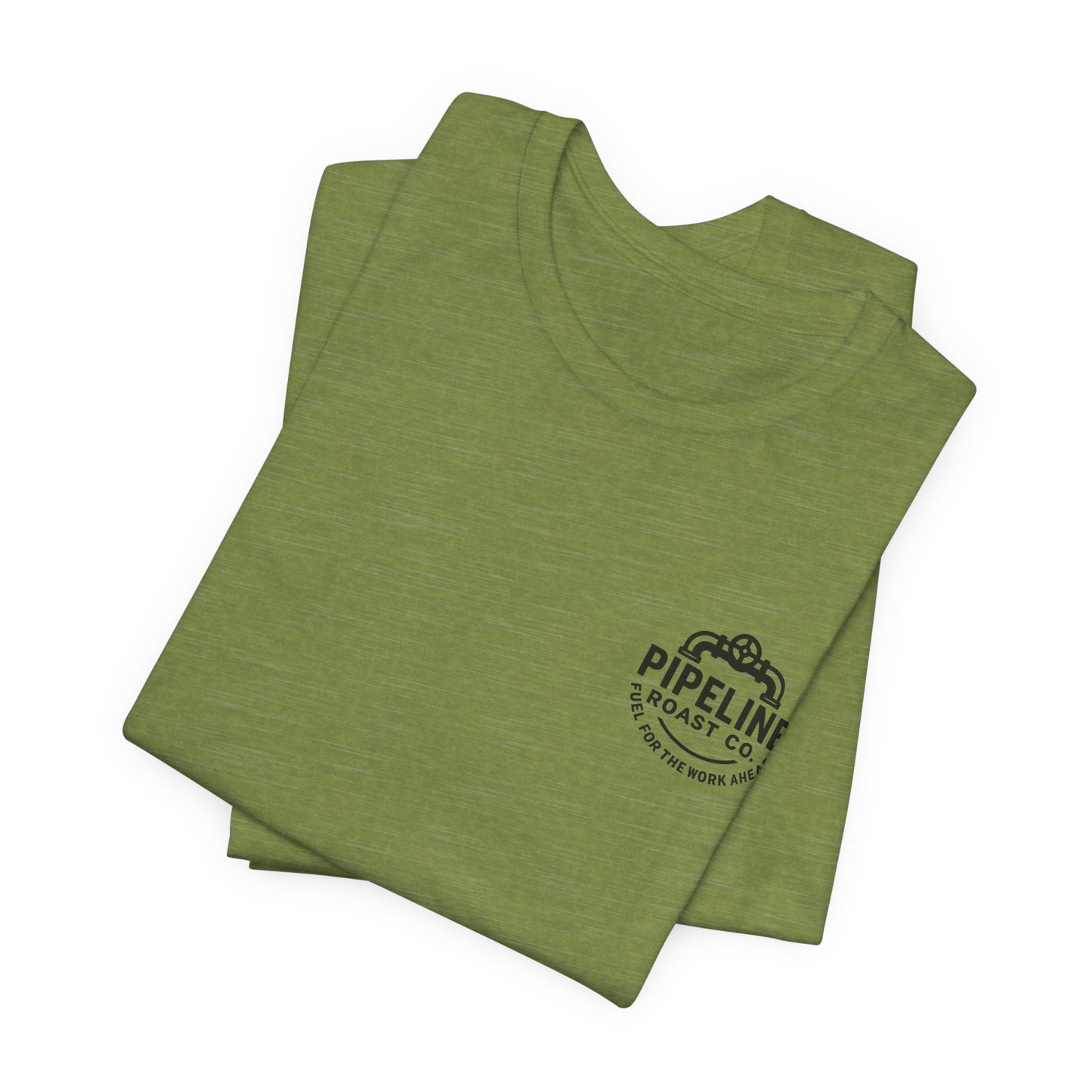 Pipeline Roast Co. Branded Classic Unisex Jersey Short Sleeve Tee - Soft, Breathable Cotton | Bella+Canvas