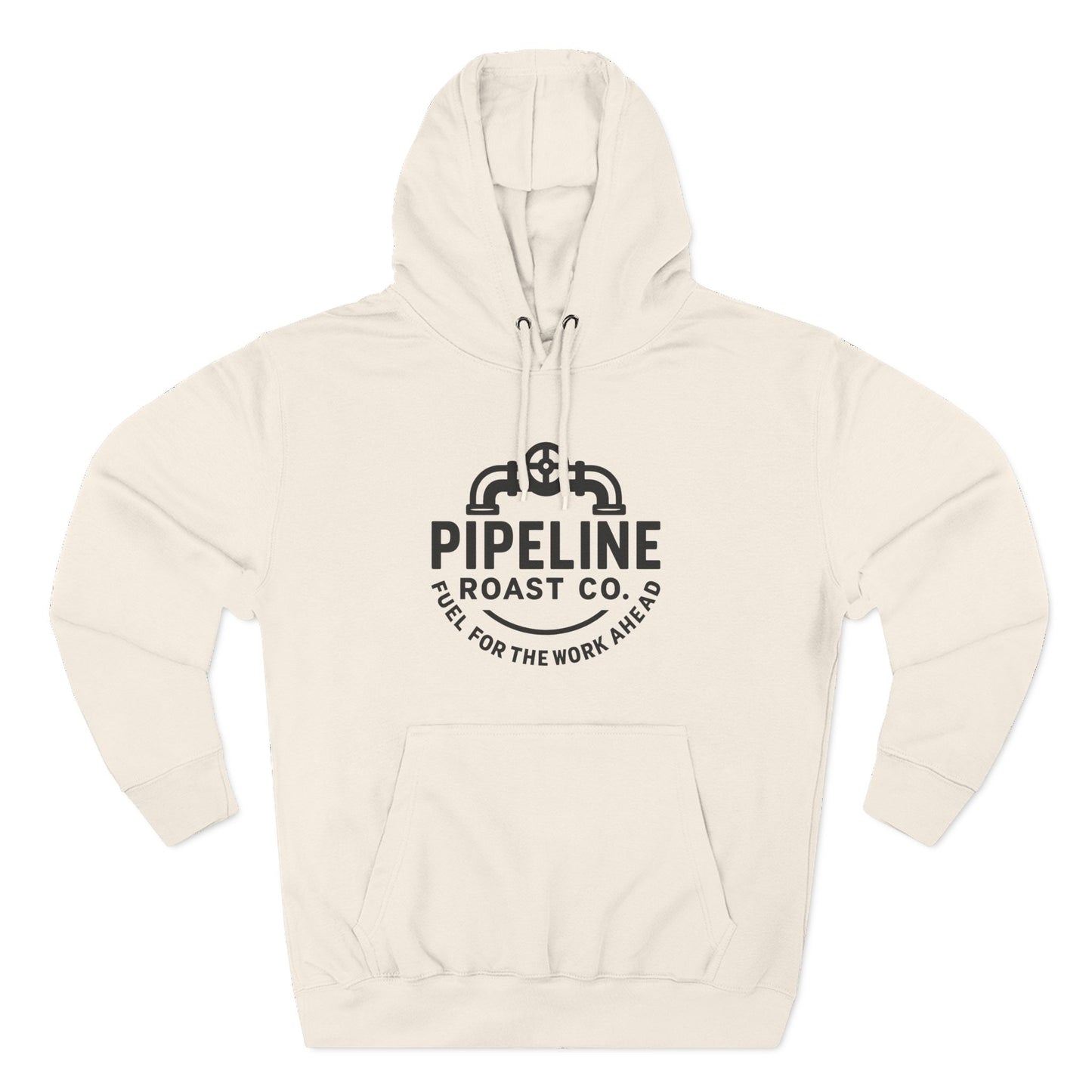 Pipeline Roast Co. Branded Hoodie – Cozy Coffee Hoodie for Hardworking Comfort