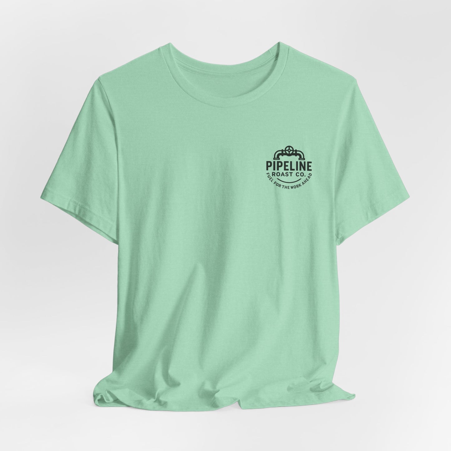 Pipeline Roast Co. Branded Classic Unisex Jersey Short Sleeve Tee - Soft, Breathable Cotton | Bella+Canvas
