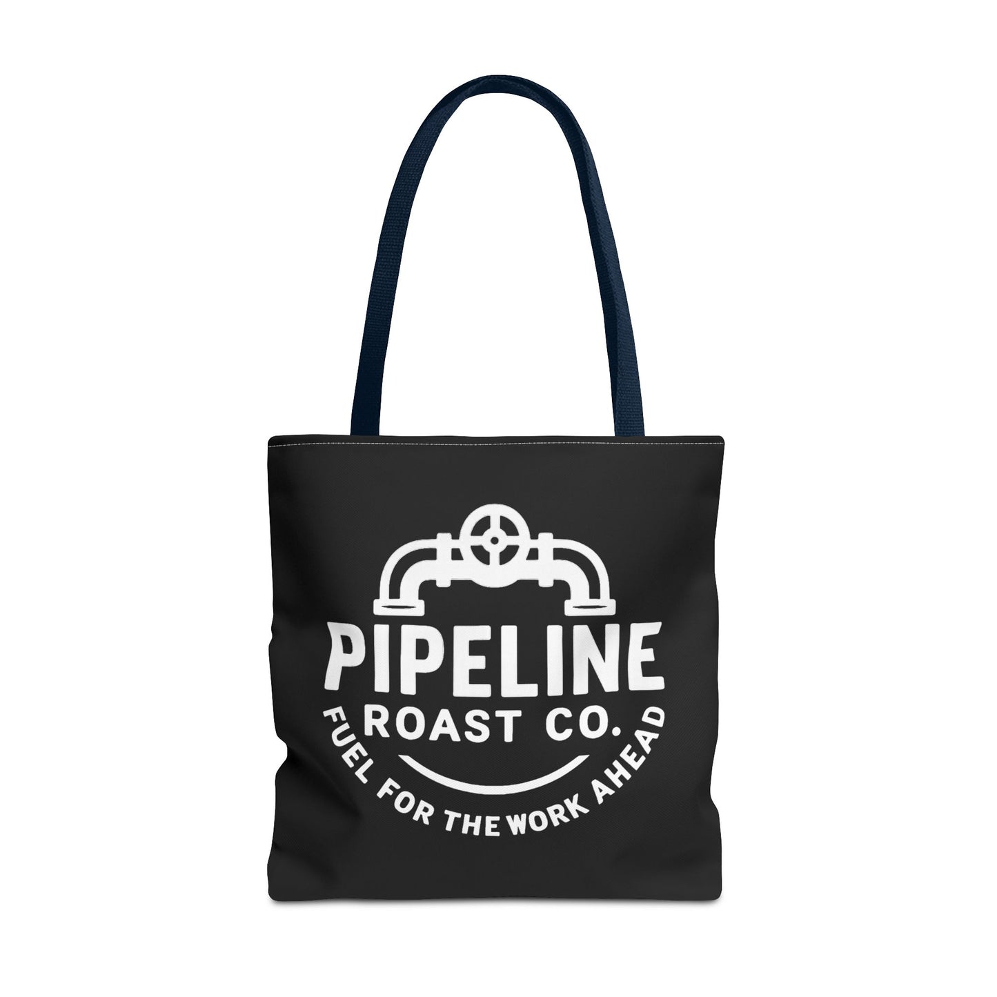 Pipeline Roast Co. 18x18 Branded Tote Bag – Durable Polyester Carryall for Everyday Use
