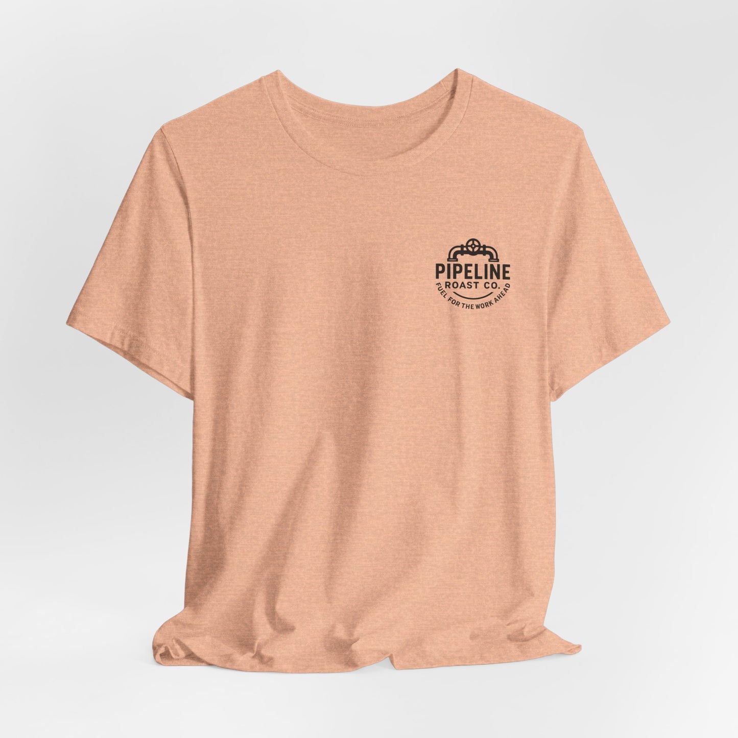 Pipeline Roast Co. Branded Classic Unisex Jersey Short Sleeve Tee - Soft, Breathable Cotton | Bella+Canvas