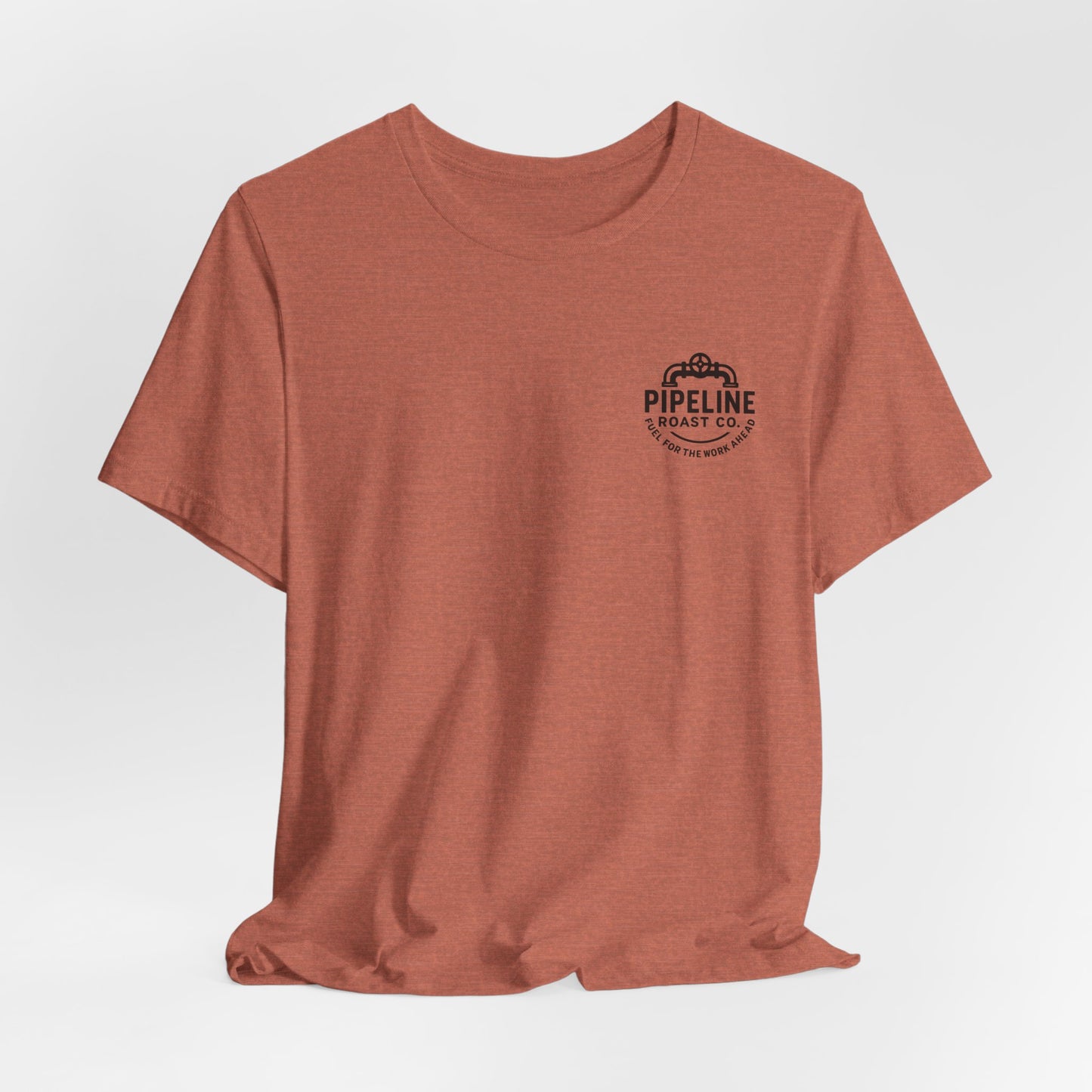 Pipeline Roast Co. Branded Classic Unisex Jersey Short Sleeve Tee - Soft, Breathable Cotton | Bella+Canvas