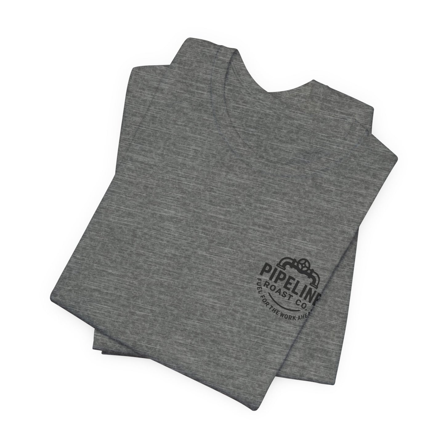 Pipeline Roast Co. Branded Classic Unisex Jersey Short Sleeve Tee - Soft, Breathable Cotton | Bella+Canvas