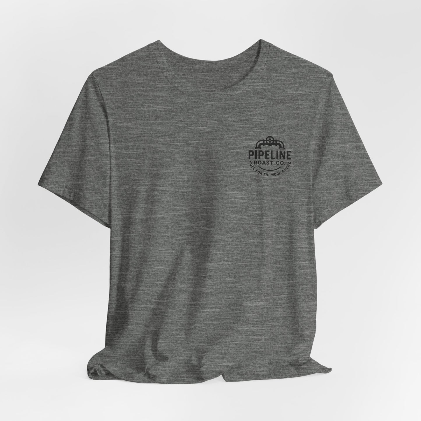 Pipeline Roast Co. Branded Classic Unisex Jersey Short Sleeve Tee - Soft, Breathable Cotton | Bella+Canvas