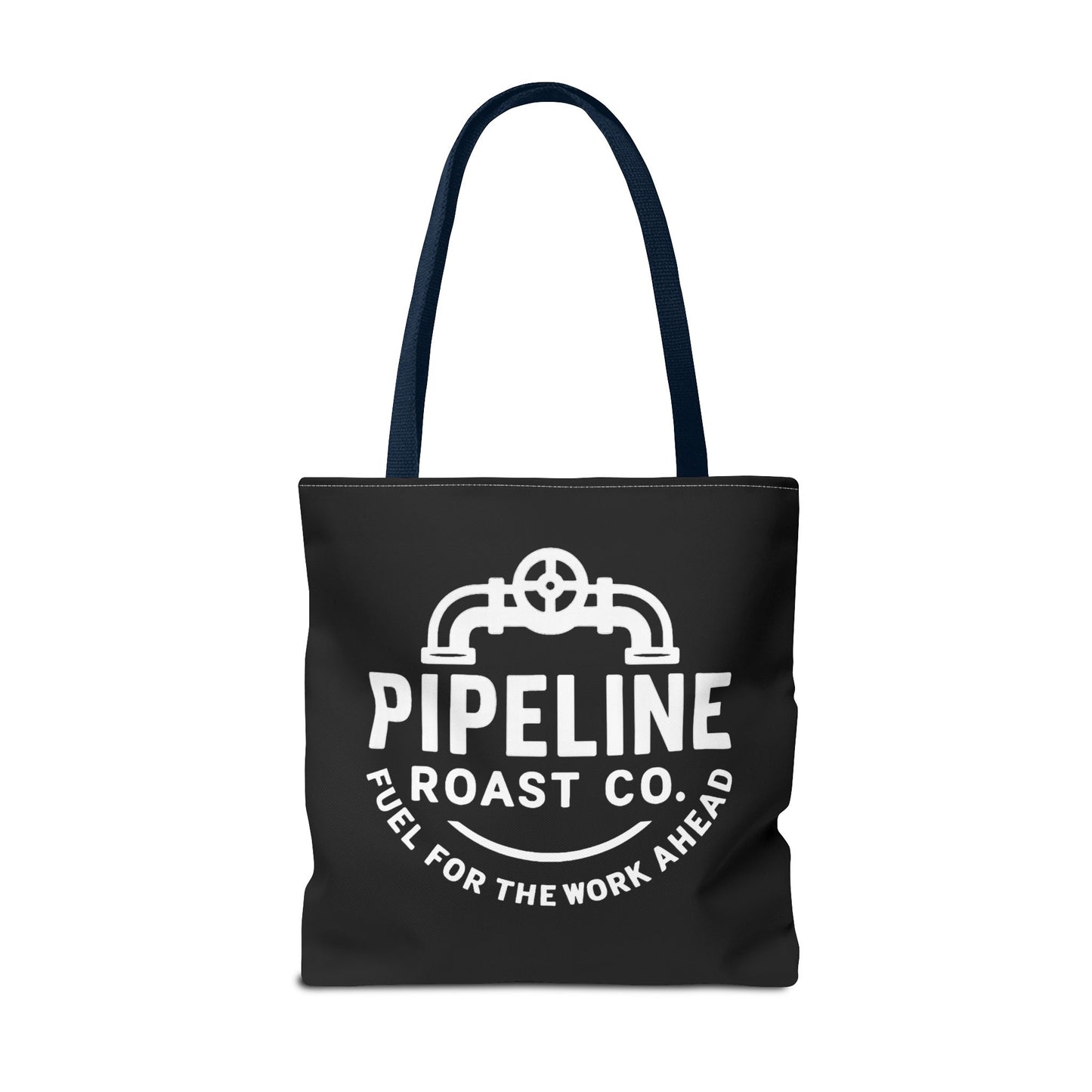 Pipeline Roast Co. 18x18 Branded Tote Bag – Durable Polyester Carryall for Everyday Use