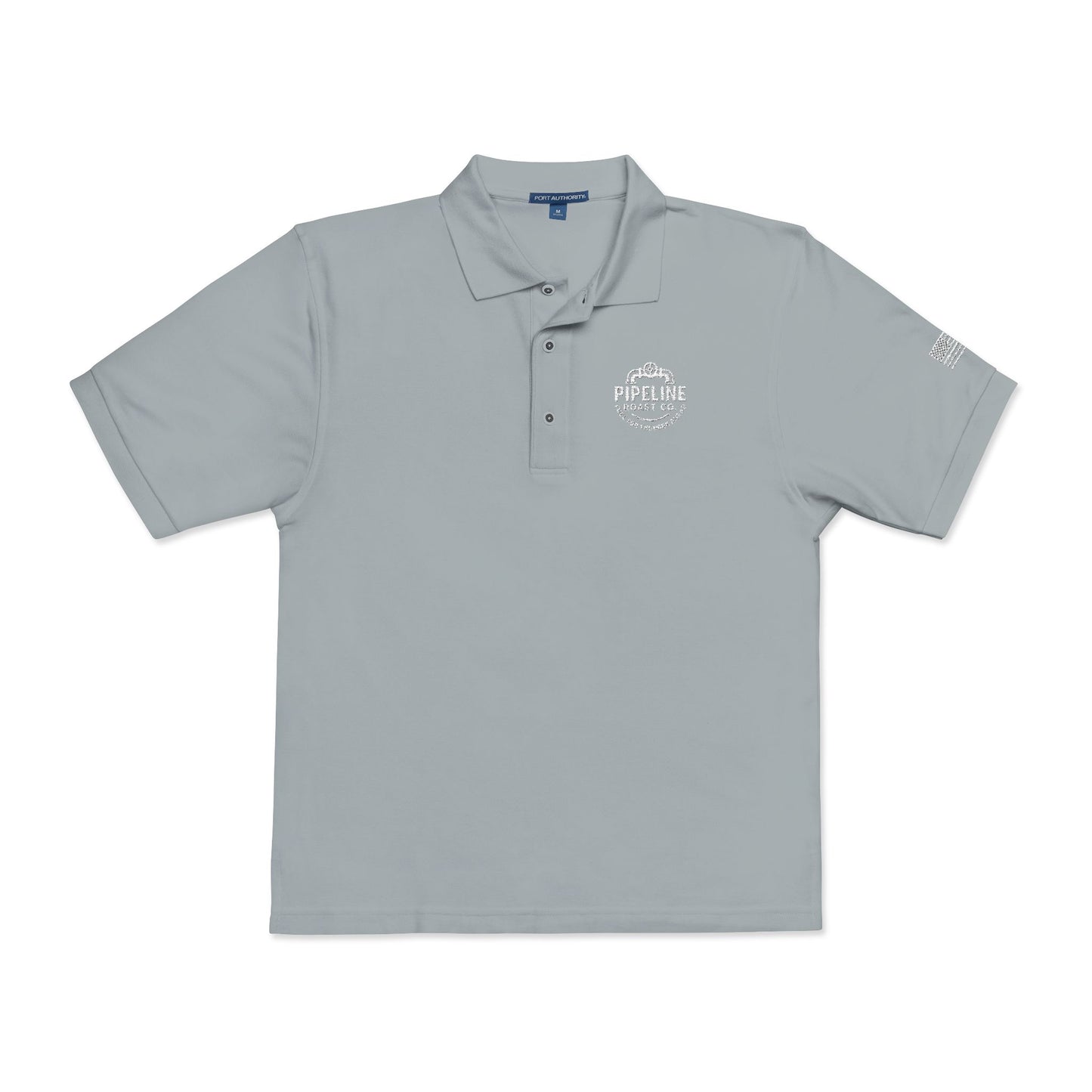 Pipeline Roast Co. Branded Polo – Classic Port Authority Coffee Apparel