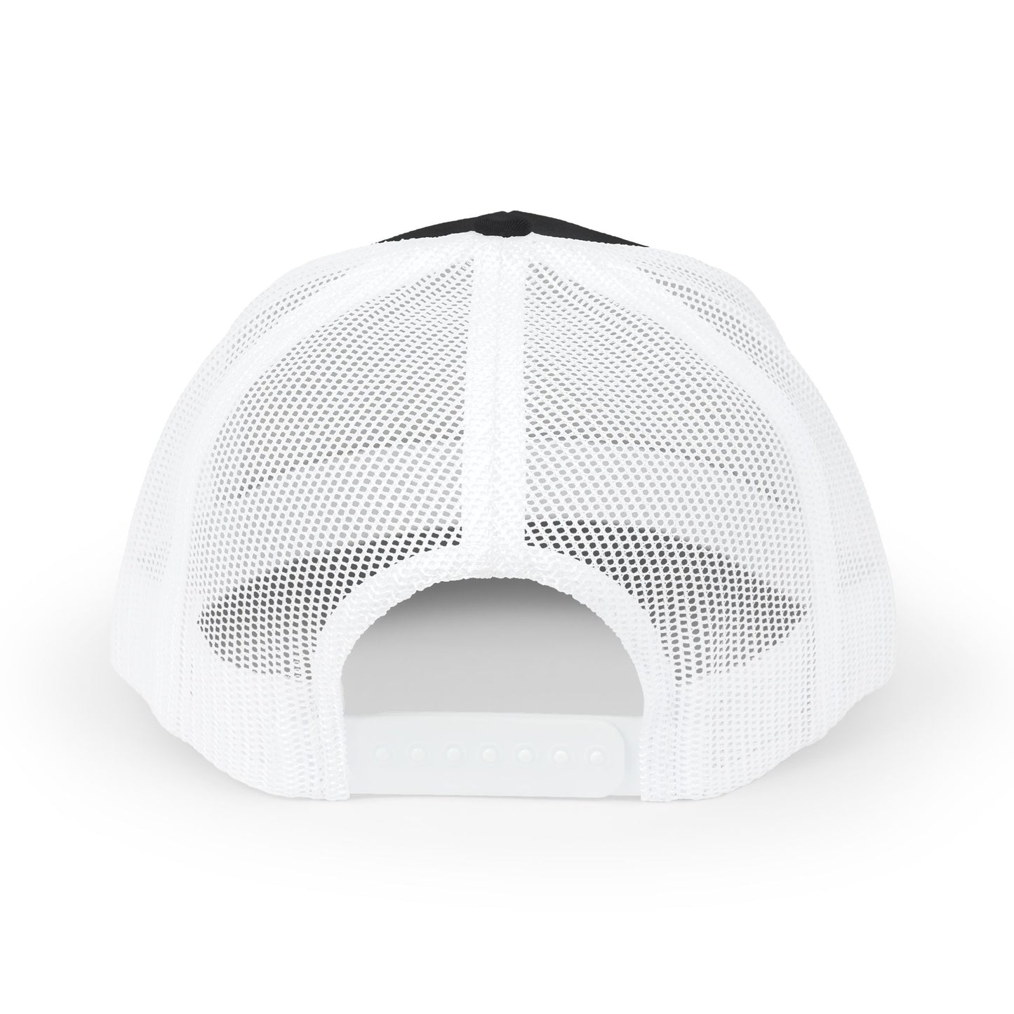 Pipeline Roast Co. Trucker Hat – Snapback Mesh Back Cap with Embroidered Logo, Adjustable Mid-Profile Design