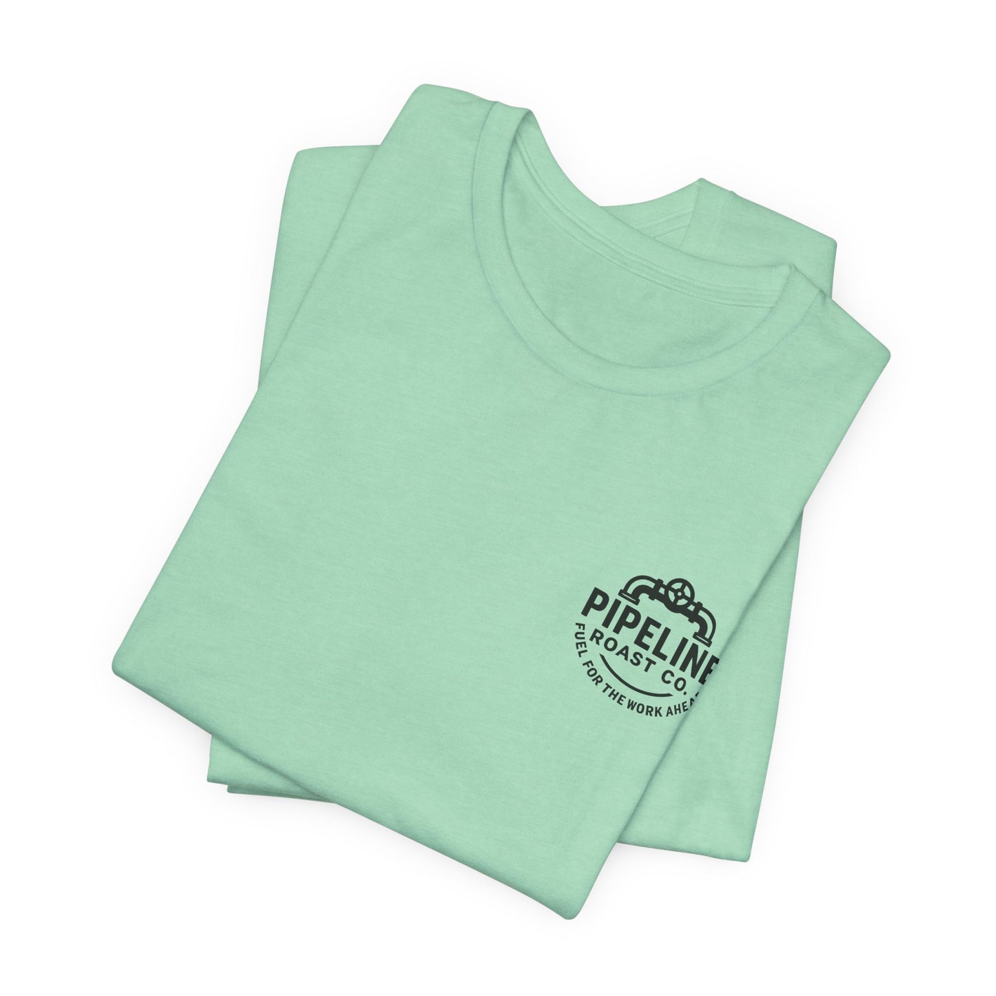 Pipeline Roast Co. Branded Classic Unisex Jersey Short Sleeve Tee - Soft, Breathable Cotton | Bella+Canvas