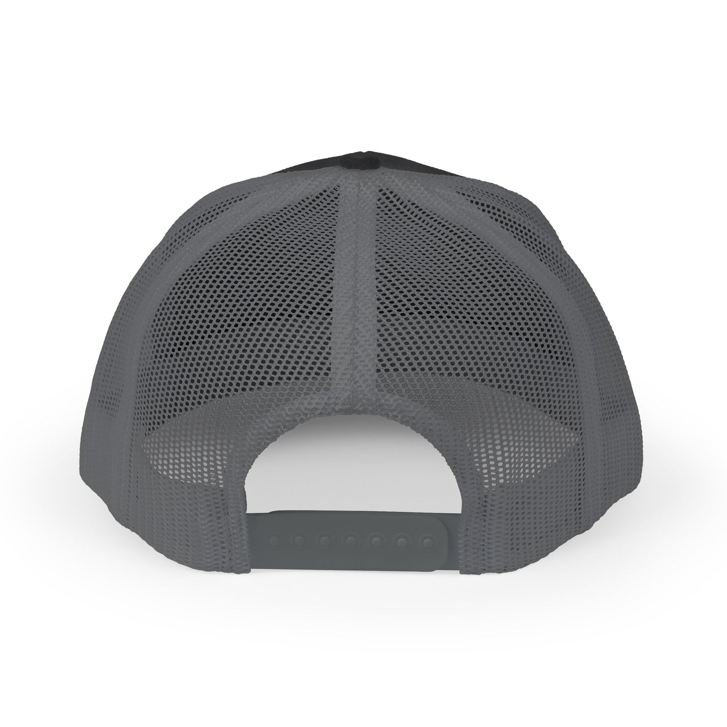 Pipeline Roast Co. Trucker Hat – Snapback Mesh Back Cap with Embroidered Logo, Adjustable Mid-Profile Design