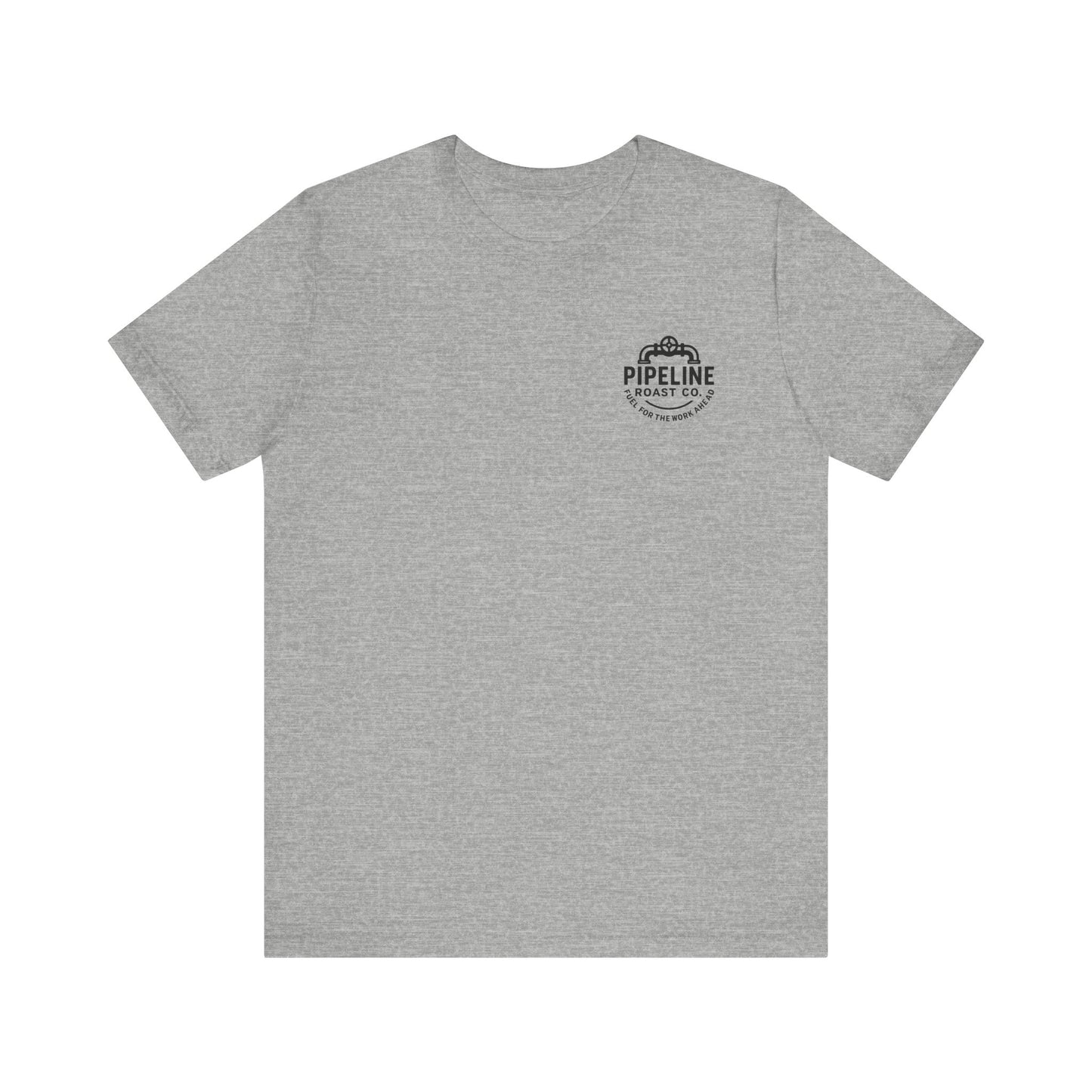 Pipeline Roast Co. Branded Classic Unisex Jersey Short Sleeve Tee - Soft, Breathable Cotton | Bella+Canvas