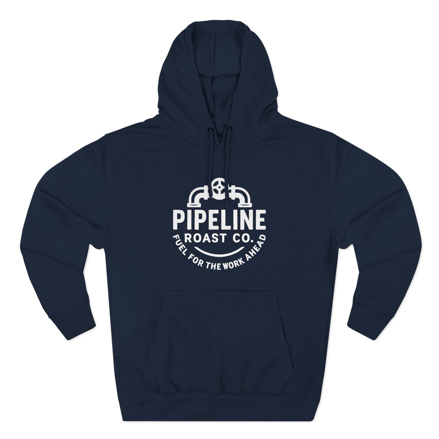 Pipeline Roast Co. Branded Hoodie – Cozy Coffee Hoodie for Hardworking Comfort