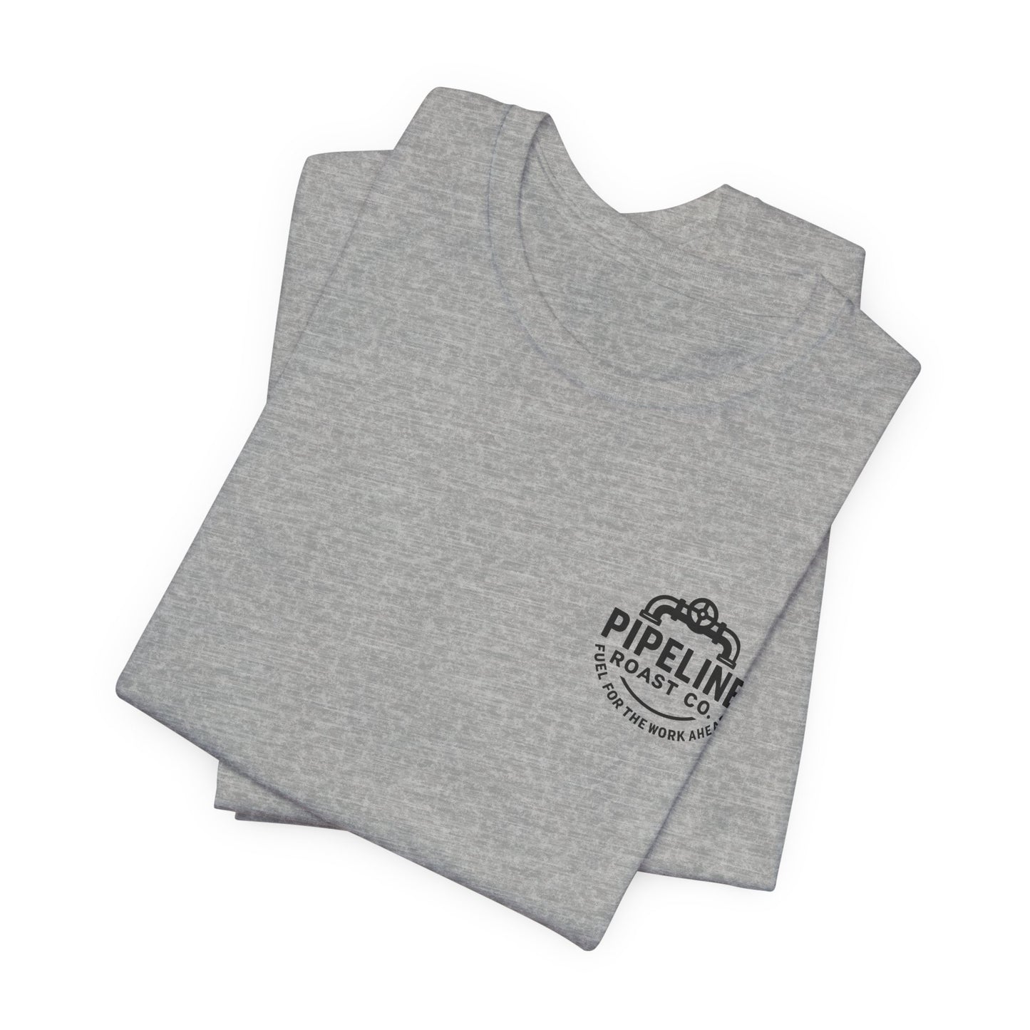 Pipeline Roast Co. Branded Classic Unisex Jersey Short Sleeve Tee - Soft, Breathable Cotton | Bella+Canvas