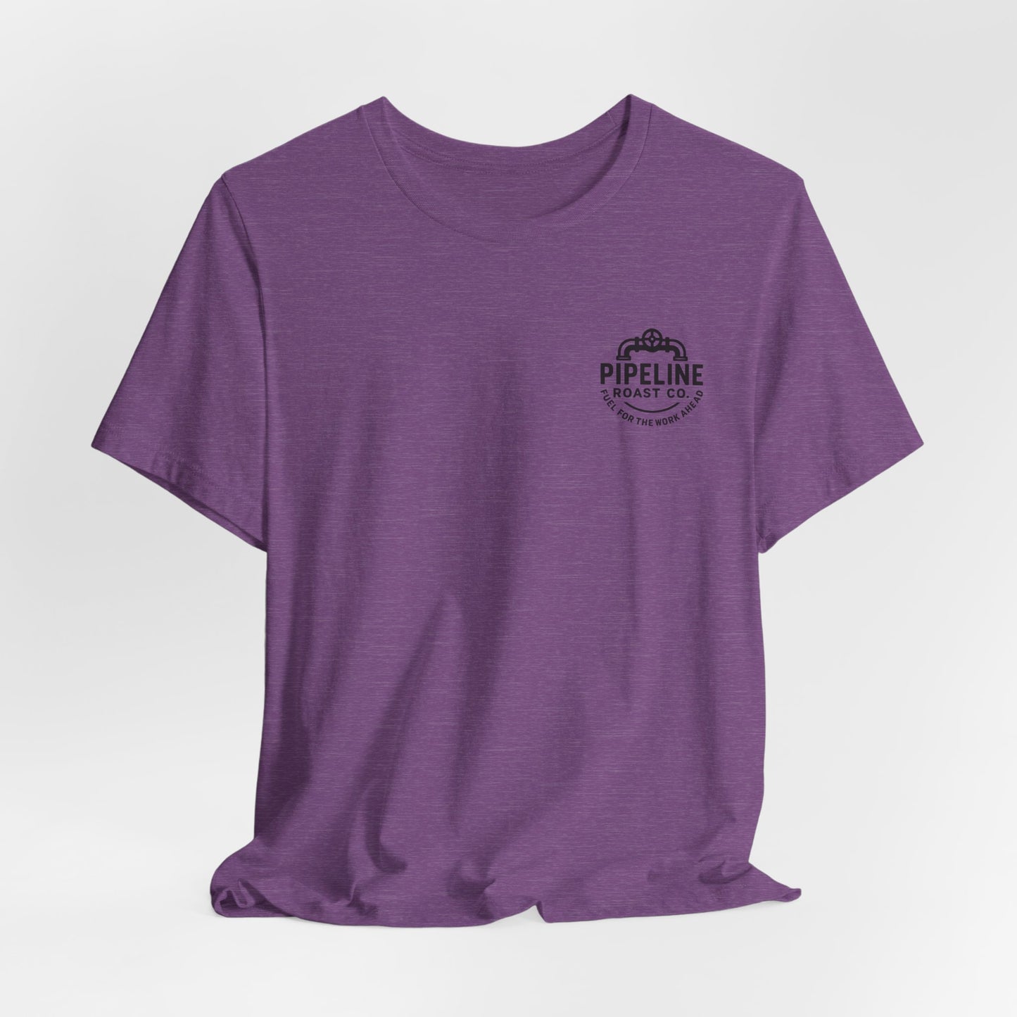 Pipeline Roast Co. Branded Classic Unisex Jersey Short Sleeve Tee - Soft, Breathable Cotton | Bella+Canvas