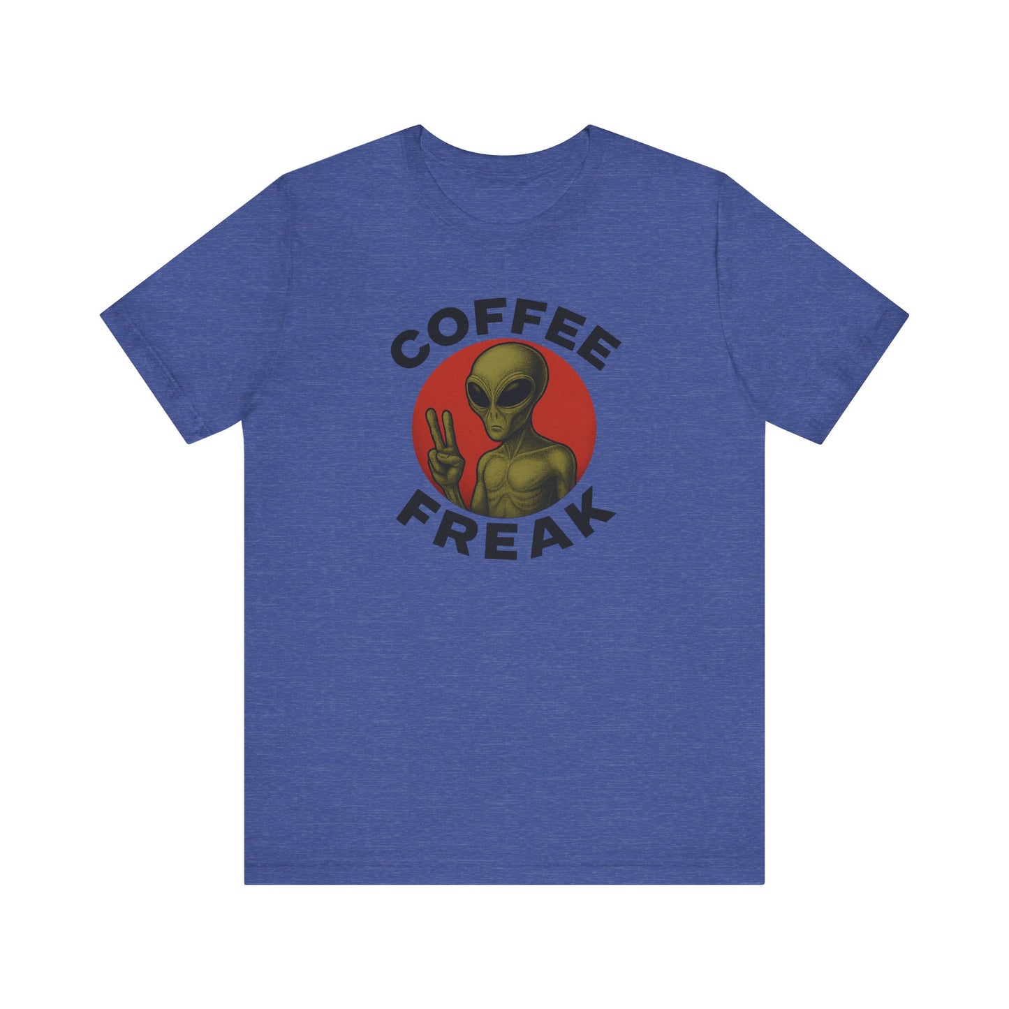 Coffee Freak Unisex Jersey Short Sleeve Tee, Cute Alien Tee, Funny Coffee Shirt for Coffee Lovers, Quirky Graphic Tee, Perfect for [...]
