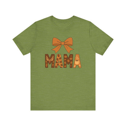 Mama Bow Tee - Cute Mother's Day Gift, Casual Everyday Wear, Family Matching Outfit, Birthday Celebration Top, Gift for Moms