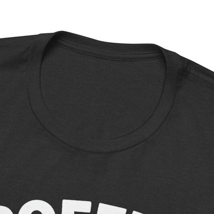 Coffee Lover’s Unisex Tee | Cute Cow Design | Perfect for Casual Gatherings, Birthdays, Coffee Lovers, Gifts