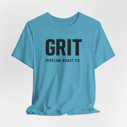 Bold Grit Tee for Coffee Lovers, Casual Unisex Shirt, Perfect Gift for Baristas, Coffee Enthusiasts, Motivational Apparel