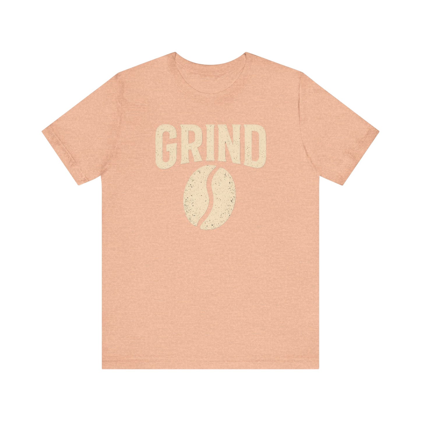 Unisex Coffee Grind Tee - Motivational Workout Shirt, Perfect for Coffee Lovers, Gym Enthusiasts, Gift for Coffee Lovers, Casual Wear