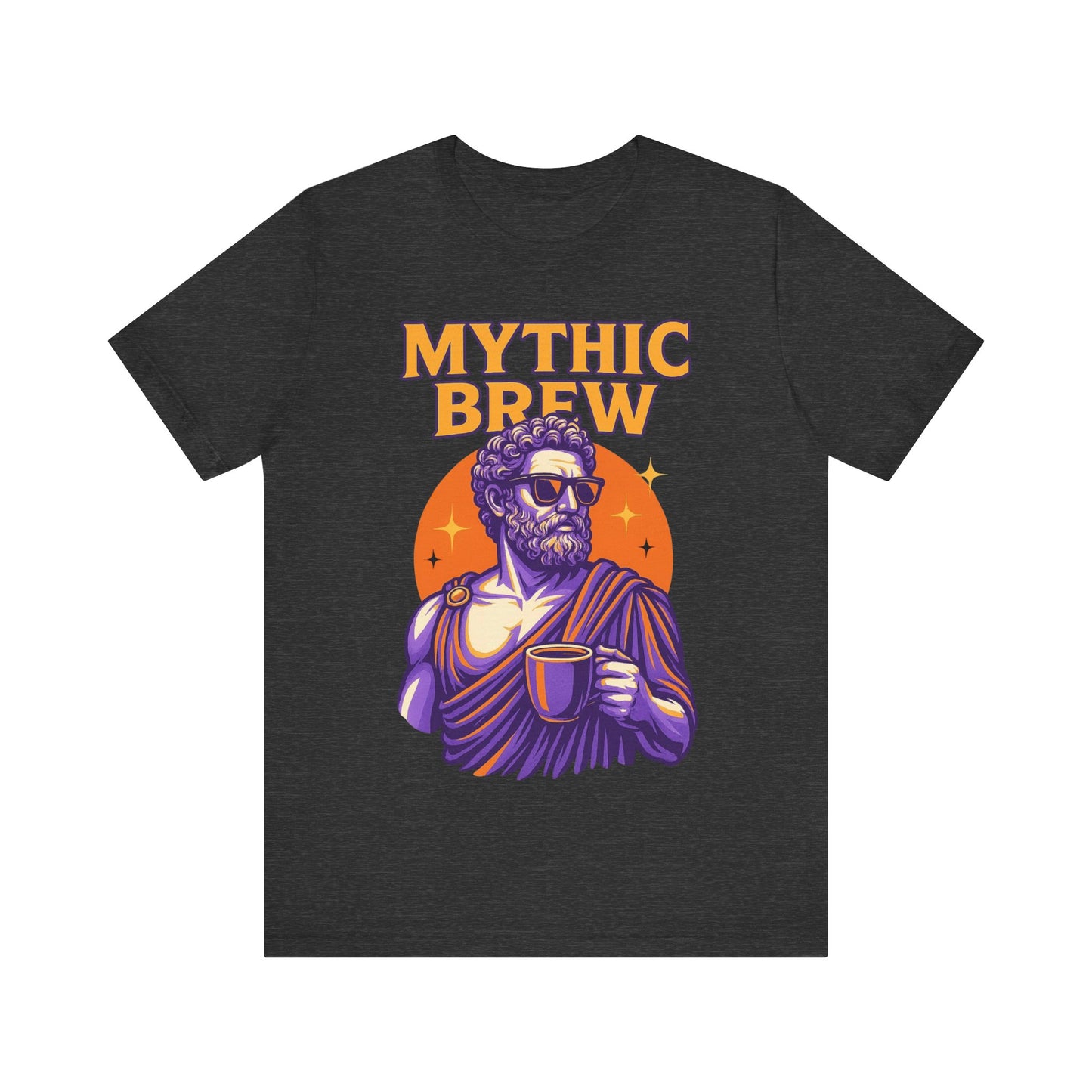 Mythic Brew Tee - Unisex Graphic T-Shirt, Coffee Lover Shirt, Gifts for Him, Vintage Style Tee, Casual Wear