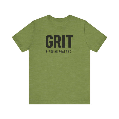 Bold Grit Tee for Coffee Lovers, Casual Unisex Shirt, Perfect Gift for Baristas, Coffee Enthusiasts, Motivational Apparel