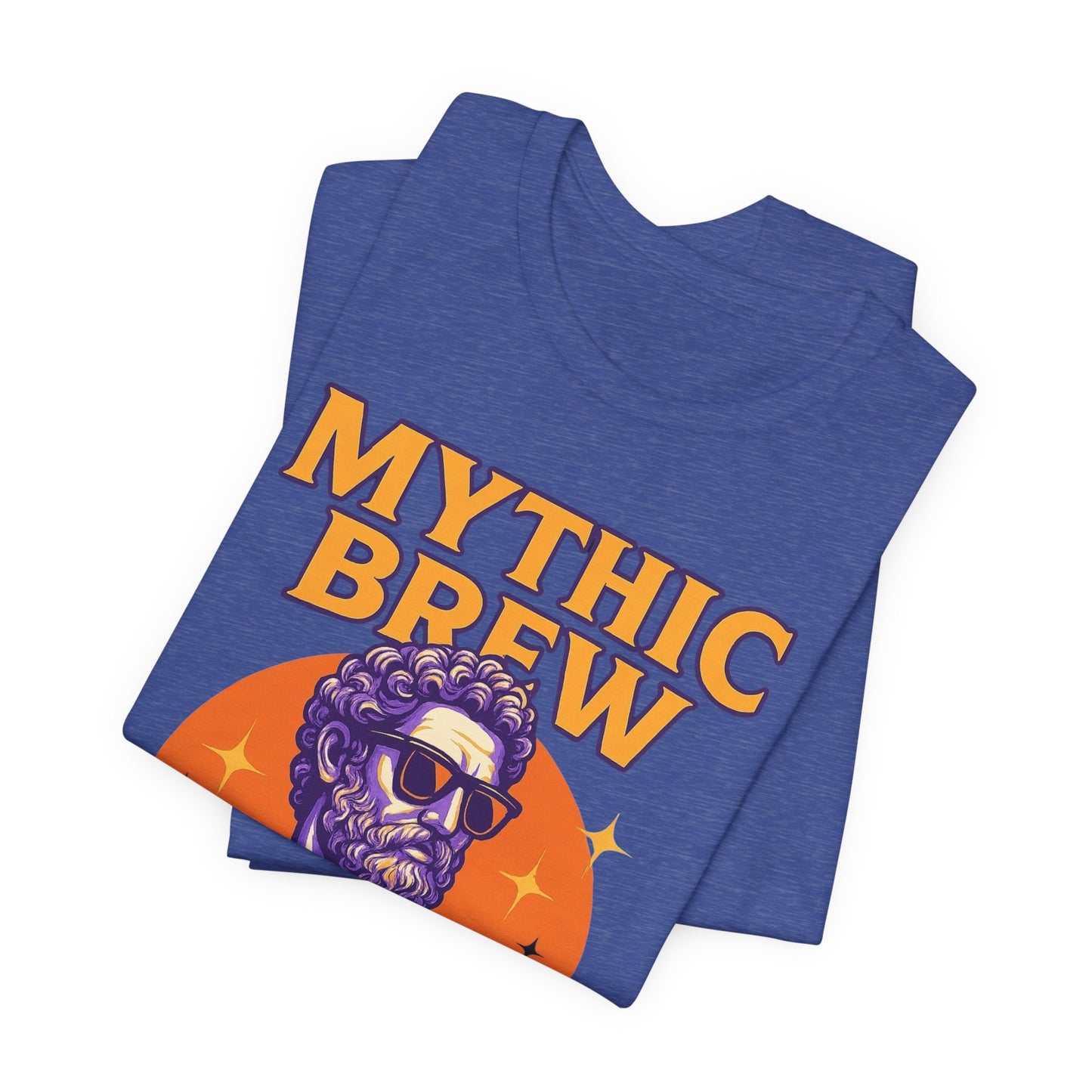 Mythic Brew Tee - Unisex Graphic T-Shirt, Coffee Lover Shirt, Gifts for Him, Vintage Style Tee, Casual Wear