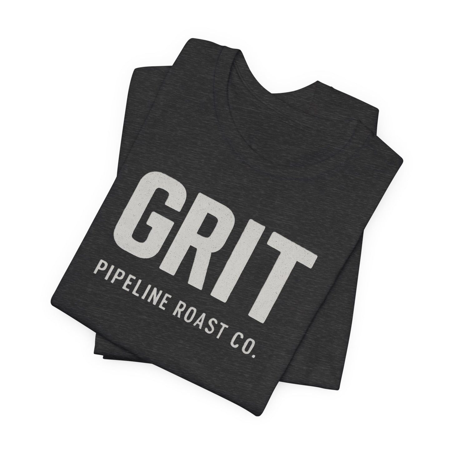 Bold Grit Tee for Coffee Lovers, Casual Unisex Shirt, Perfect Gift for Baristas, Coffee Enthusiasts, Motivational Apparel