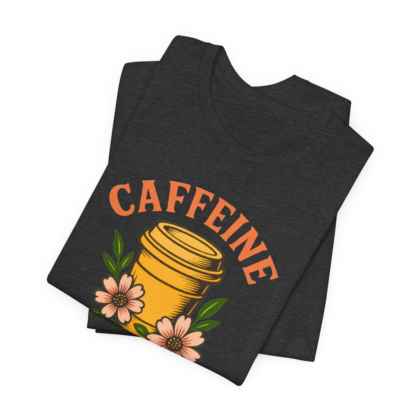 Caffeine Queen Tee - Perfect for Coffee Lovers, Casual Wear, Gifts, Birthdays or Coffee-Themed Events, Fun and Stylish!