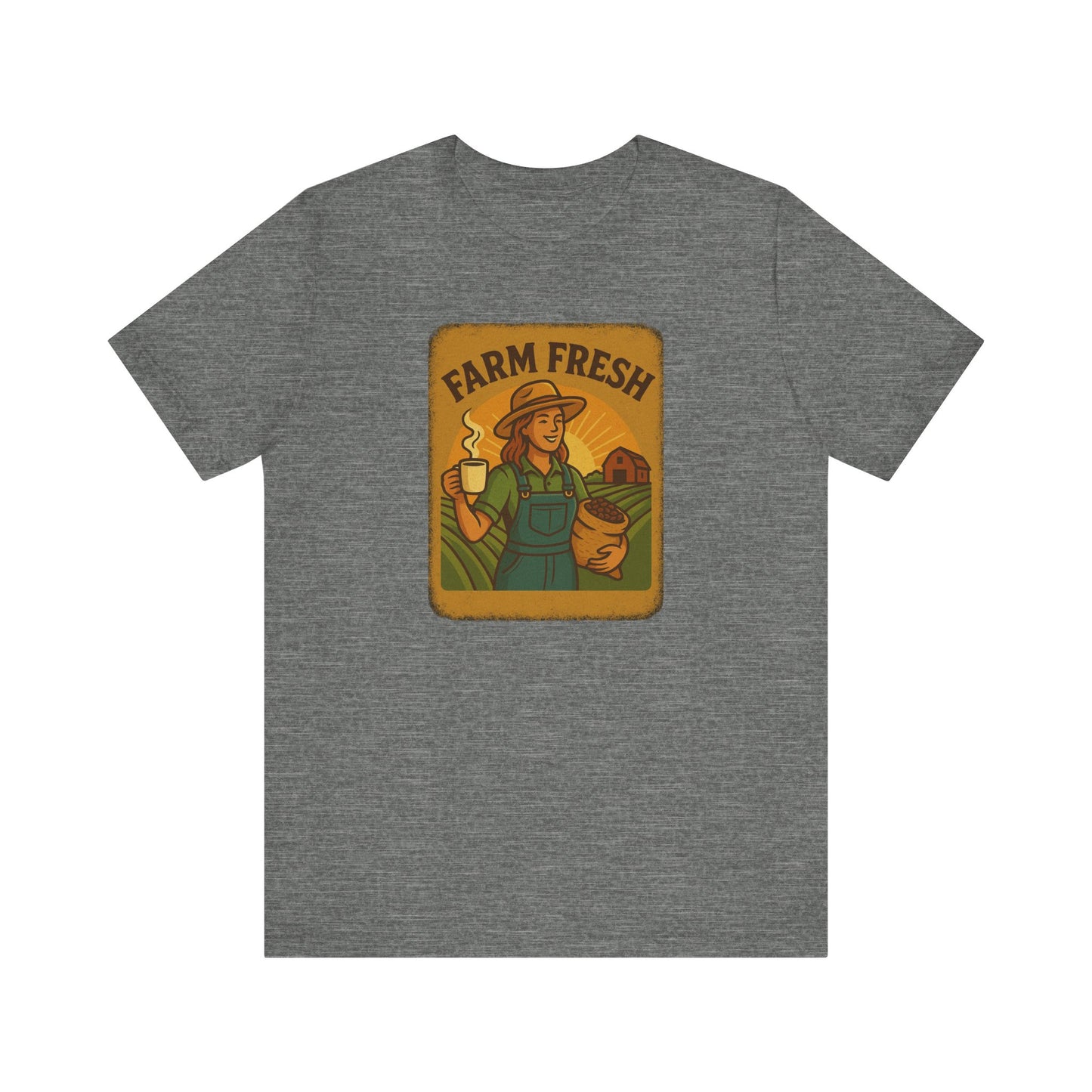 Farm Fresh Unisex Jersey Tee - Pipeline Roast Co.