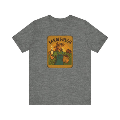 Farm Fresh Unisex Jersey Tee - Pipeline Roast Co.