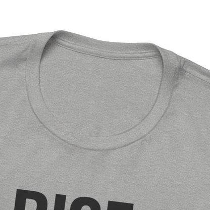 Coffee Lover's Unisex Tee - Rise. Grind. Repeat. | Casual Wear, Motivational Gift, Gym Shirt, Coffee Enthusiast Apparel, Everyday Comfort