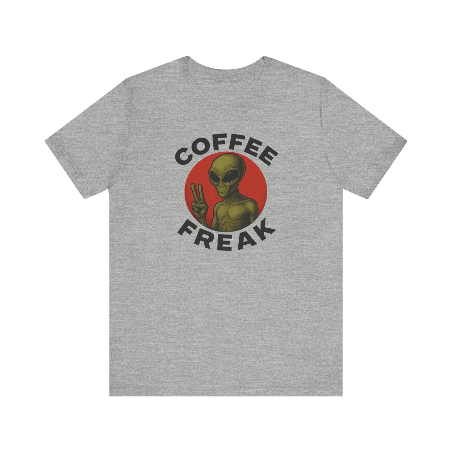 Coffee Freak Unisex Jersey Short Sleeve Tee, Cute Alien Tee, Funny Coffee Shirt for Coffee Lovers, Quirky Graphic Tee, Perfect for [...]