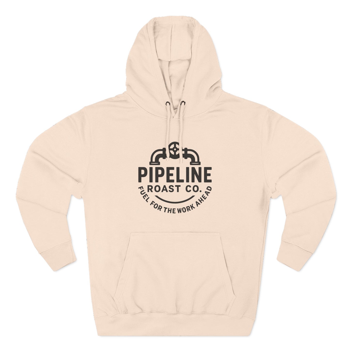 Pipeline Roast Co. Branded Hoodie – Cozy Coffee Hoodie for Hardworking Comfort