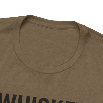 Whiskey and Coffee Graphic Tee - Perfect for Coffee Lovers, Gift Idea for Men and Women, Casual Wear, Birthday, Everyday Style