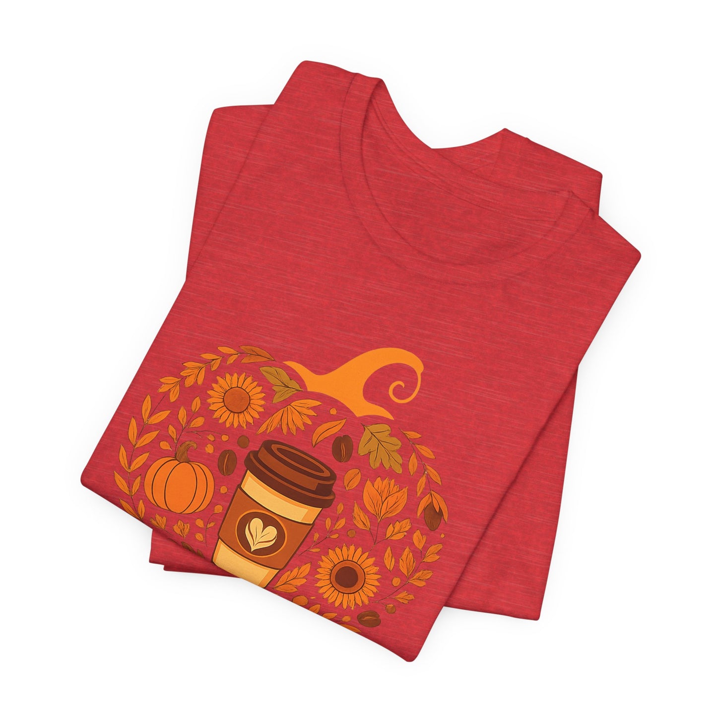 Blessed Pumpkin Fall T-Shirt - Cozy Autumn Style, Perfect Gift for Thanksgiving, Harvest Celebration, Casual Wear, Seasonal Fashion