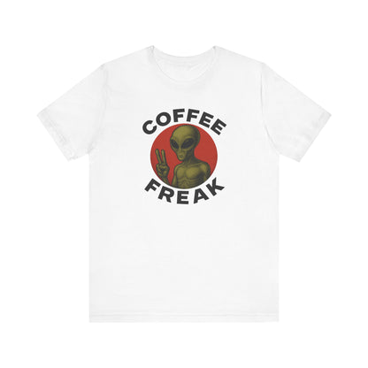 Coffee Freak Unisex Jersey Short Sleeve Tee, Cute Alien Tee, Funny Coffee Shirt for Coffee Lovers, Quirky Graphic Tee, Perfect for [...]