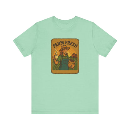 Farm Fresh Unisex Jersey Tee - Pipeline Roast Co.