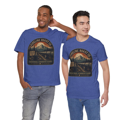 Pipeline Roast Co. Graphic Tee — National Park Style Coffee Shirt