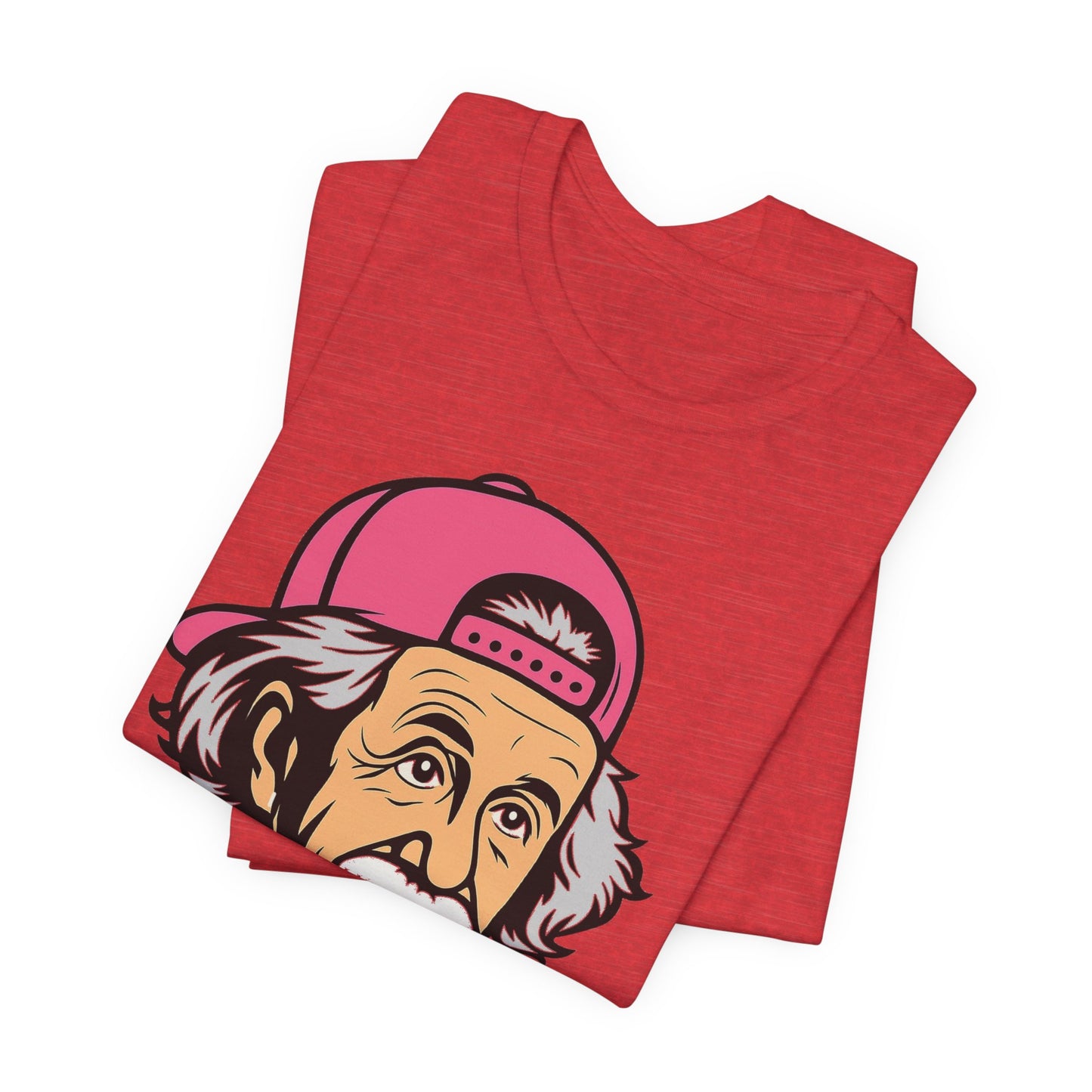 Funny Einstein Coffee Tee, Unisex Short Sleeve Shirt, Great for Coffee Lovers, Gift for Dad, Cute & Quirky Apparel