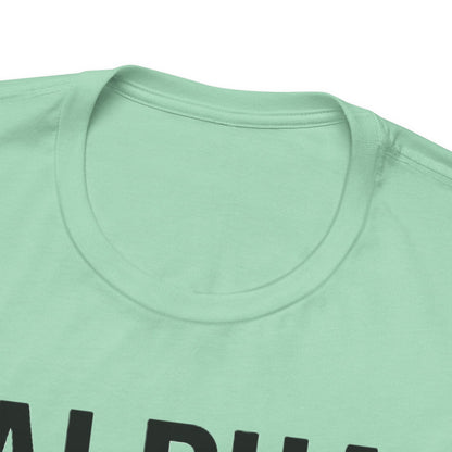 Alpha Fuel Unisex Tee, Coffee Lover T-Shirt, Gift for Baristas, Dog and Cat Owners Gift, Casual Everyday Wear