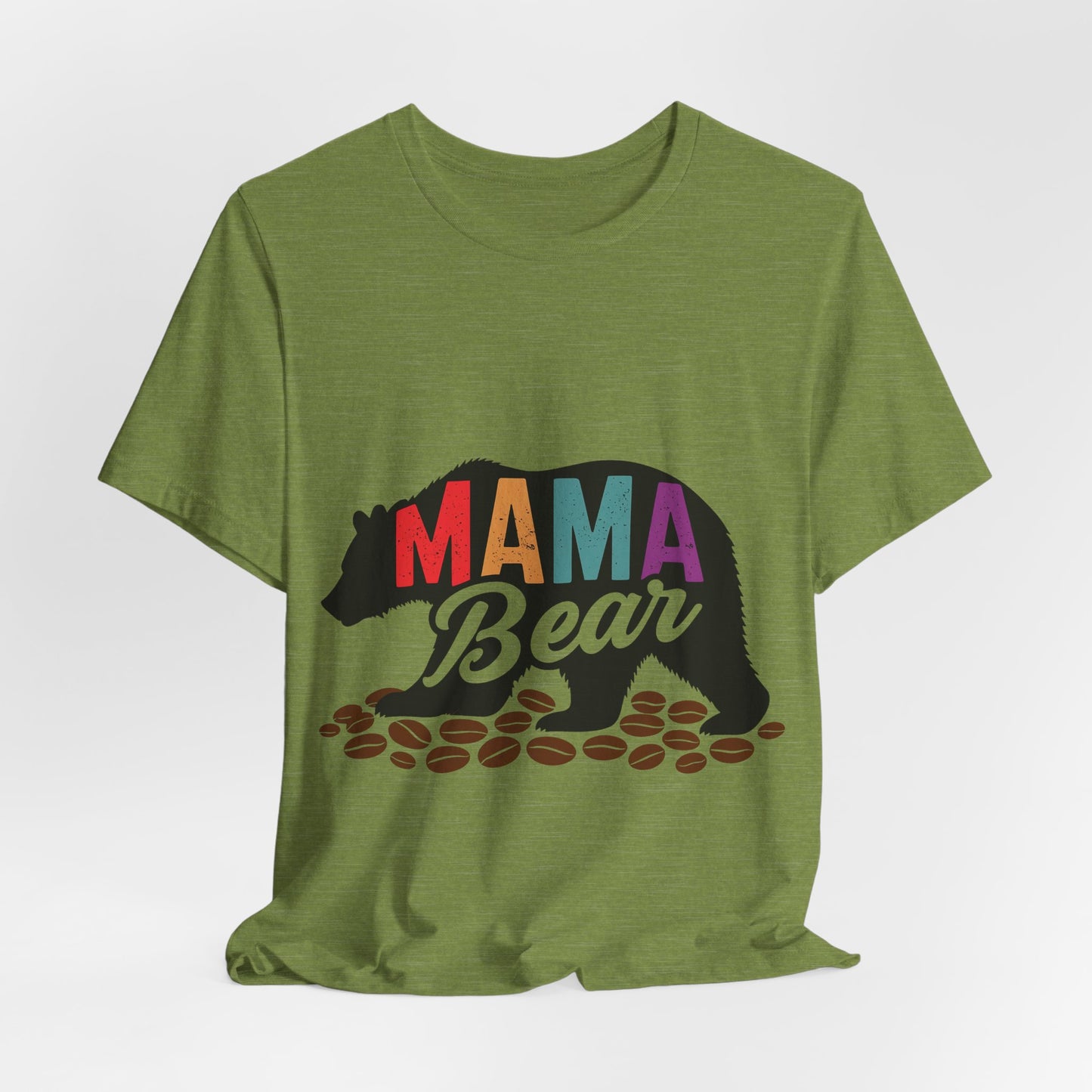 Mama Bear Coffee Tee – Cute and Strong Shirt for Coffee-Loving Moms