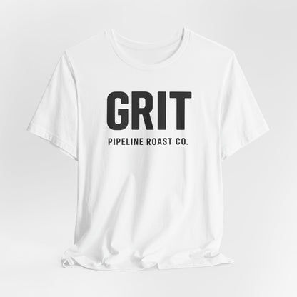 Bold Grit Tee for Coffee Lovers, Casual Unisex Shirt, Perfect Gift for Baristas, Coffee Enthusiasts, Motivational Apparel
