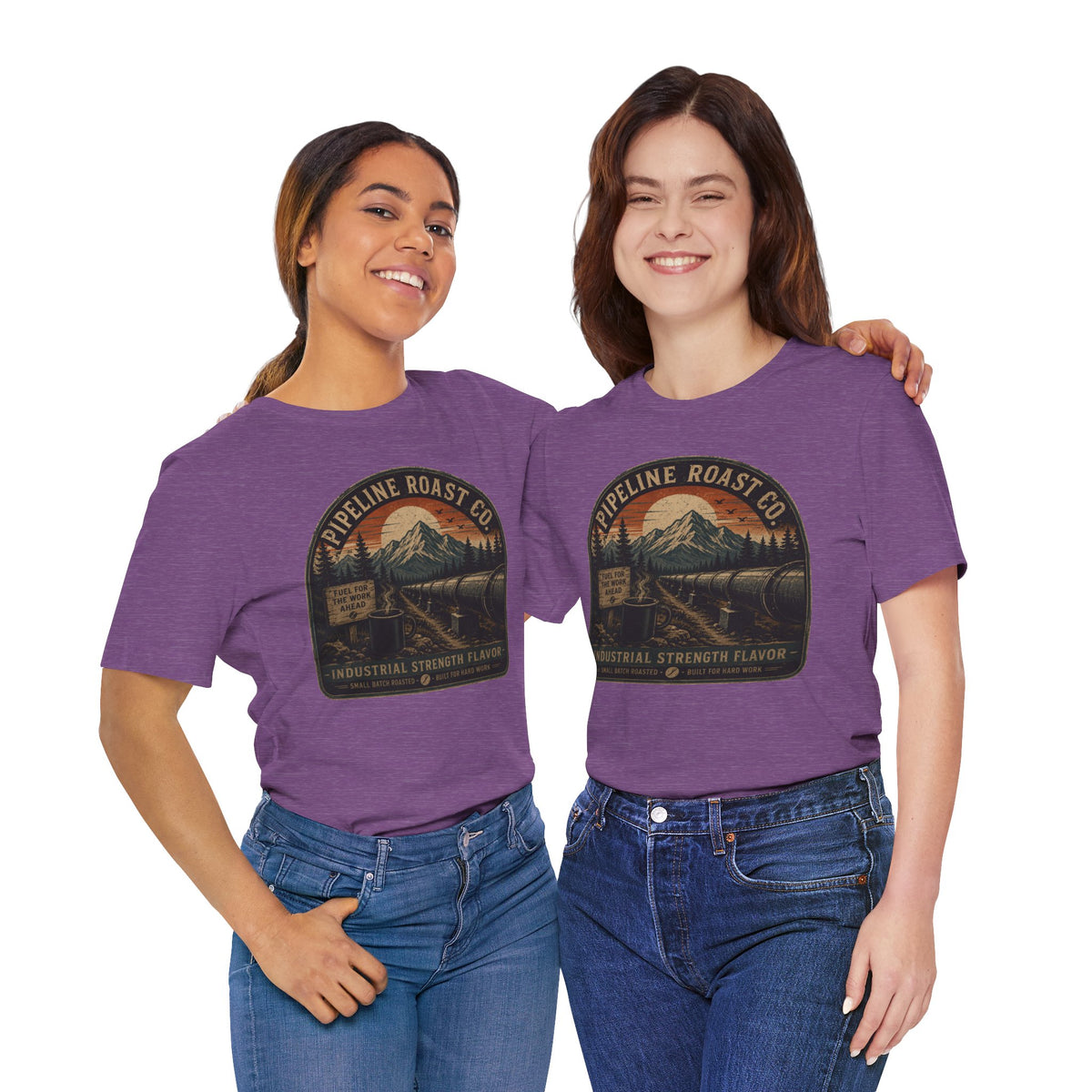 Pipeline Roast Co. Graphic Tee — National Park Style Coffee Shirt